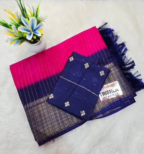 FANCY SILK SAREE FS33